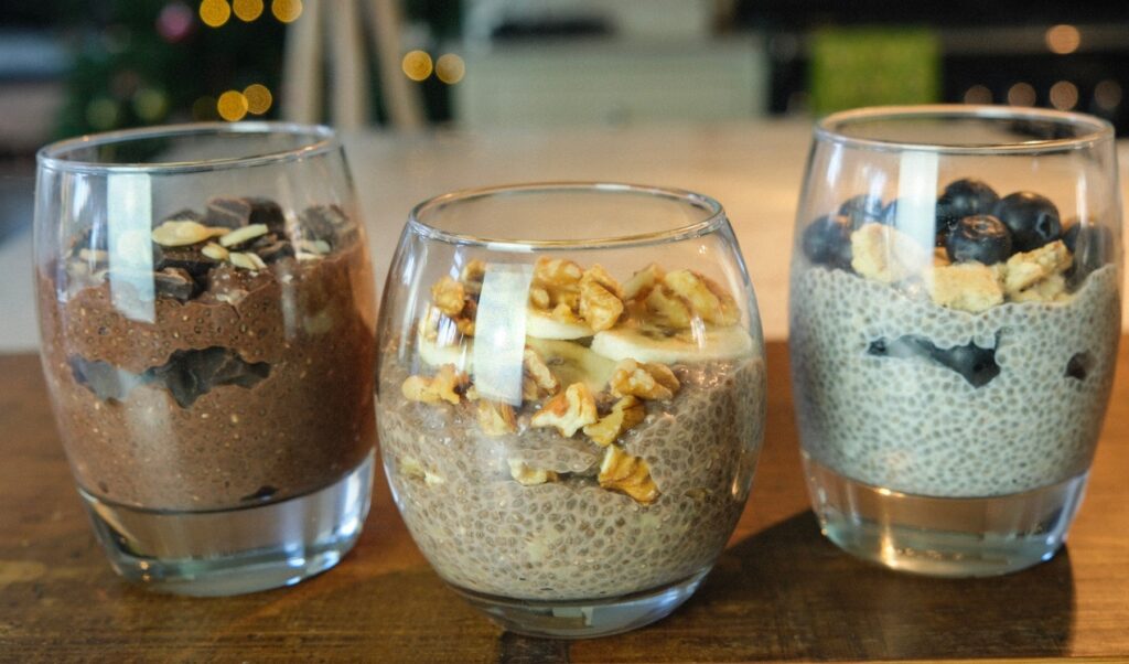Chia Seed Protein Pudding