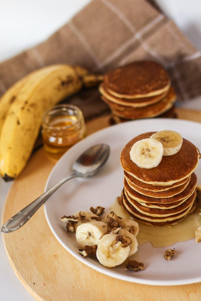 High-Protein Desert - Banana Nut Protein Pancakes